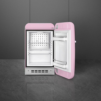 картинка Отдельностоящий мини-бар Smeg FAB5RPK6 розовый 