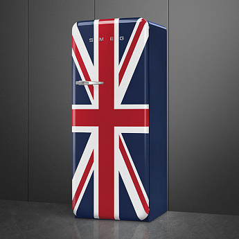 картинка Отдельностоящий холодильник Smeg FAB28RDUJ5 Британский флаг  картинка Отдельностоящий холодильник Smeg FAB28RDUJ5 Британский флаг