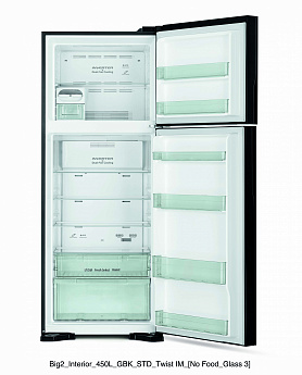 картинка Отдельностоящий холодильник Hitachi HRTN7489DFGBKCS черный  картинка Отдельностоящий холодильник Hitachi HRTN7489DFGBKCS черный