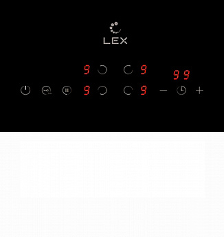 картинка Варочная панель Lex EVH 6040B BL  картинка Варочная панель Lex EVH 6040B BL