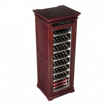 картинка Отдельностоящий винный шкаф Meyvel MV108-WM1-C махагон 