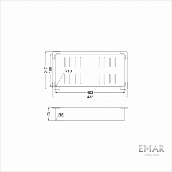 картинка Корзина Emar EMB-410  картинка Корзина Emar EMB-410