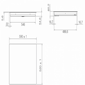 картинка Индукционная варочная панель Elica RATIO 604 BL  картинка Индукционная варочная панель Elica RATIO 604 BL