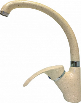 картинка Смеситель Gerdamix CREMA высокий излив (DG) 