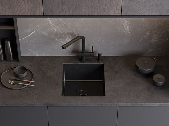 картинка Мойка для кухни Omoikiri Taki-38-U/IF-IN 