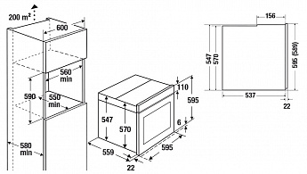 картинка Электрический духовой шкаф Kuppersbusch B 6550.0 S7 COPPER 