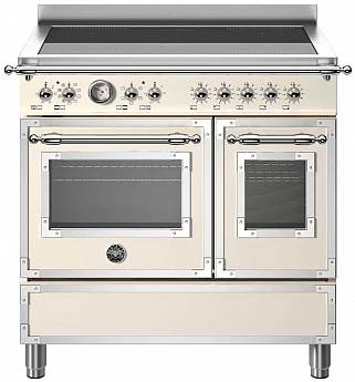картинка Комбинированная кухонная плита Bertazzoni HER95I2EAVT слоновая кость 