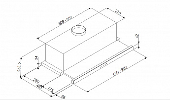 картинка Кухонная вытяжка Bertazzoni KTE60MOD1B  картинка Кухонная вытяжка Bertazzoni KTE60MOD1B