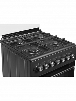 картинка Газовая кухонная плита Nord GG 6064 Gd графит 