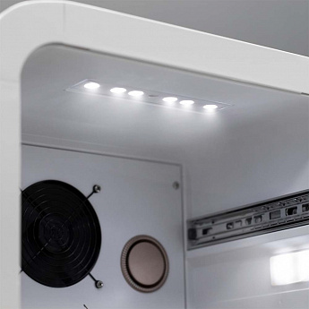 картинка Холодильник для косметики и напитков Meyvel MD71-White  картинка Холодильник для косметики и напитков Meyvel MD71-White