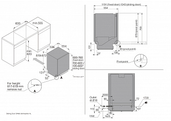 картинка Посудомоечная машина Asko DSD746U  картинка Посудомоечная машина Asko DSD746U