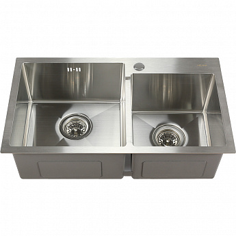 картинка Мойка для кухни Melana S7240H PROFLINE сатин  картинка Мойка для кухни Melana S7240H PROFLINE сатин