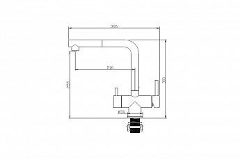 картинка Смеситель Emar QUARTZ ЕСВ 7017  картинка Смеситель Emar QUARTZ ЕСВ 7017