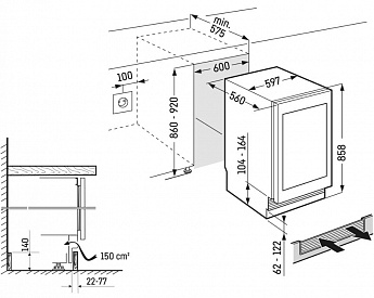 картинка Встраиваемый винный шкаф Liebherr UWpri 3761-20 001 