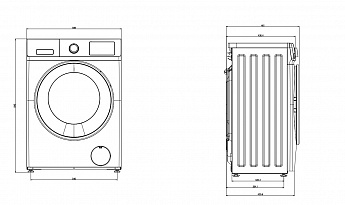 картинка Стиральная машина  с паром Delonghi AVENALE L 614 VI 