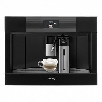 картинка Встраиваемая кофемашина Smeg CMS4104B3RU  картинка Встраиваемая кофемашина Smeg CMS4104B3RU
