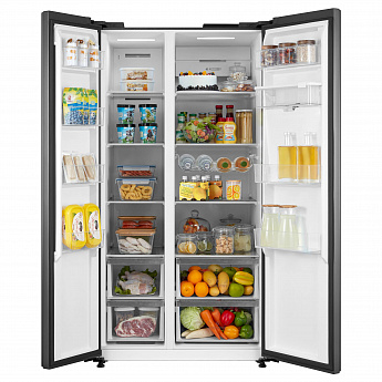 картинка Отдельностоящий холодильник Korting KNFS 95780 W XN  картинка Отдельностоящий холодильник Korting KNFS 95780 W XN