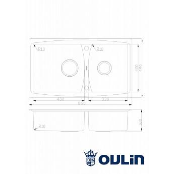 картинка Мойка для кухни Oulin OL-S8203 