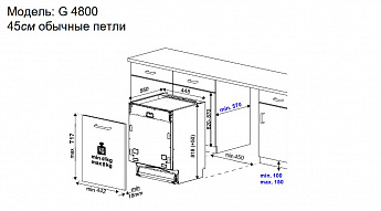 картинка Посудомоечная машина Kuppersbusch G 4800.1 V  картинка Посудомоечная машина Kuppersbusch G 4800.1 V