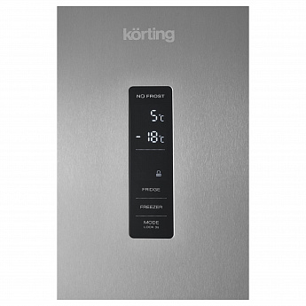 картинка Отдельностоящий холодильник Korting KNFC 62980 X  картинка Отдельностоящий холодильник Korting KNFC 62980 X