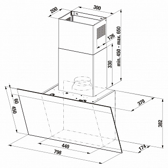 картинка Кухонная вытяжка Kuppersbusch DW 8500.1 S  картинка Кухонная вытяжка Kuppersbusch DW 8500.1 S