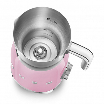 картинка Вспениватель молока Smeg MFF11PKEU  картинка Вспениватель молока Smeg MFF11PKEU