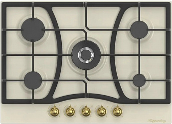 картинка Газовая варочная панель Kuppersberg FS 710 C Bronze 
