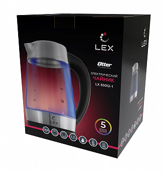 картинка Чайник Lex LX 30012-1  картинка Чайник Lex LX 30012-1