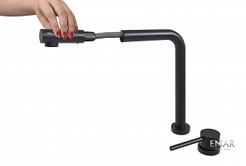 картинка Смеситель Emar ЕС - 7027 Black  картинка Смеситель Emar ЕС - 7027 Black
