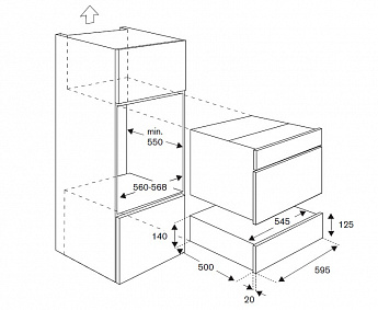 картинка Подогреватель посуды Bertazzoni WD60C медь 