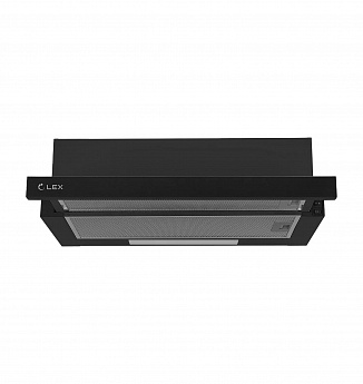 картинка Кухонная вытяжка Lex HERMES 600 BLACK  картинка Кухонная вытяжка Lex HERMES 600 BLACK