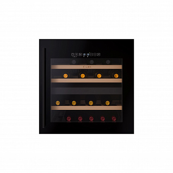 картинка Встраиваемый винный шкаф Lex LWD6036BL dual zone S 