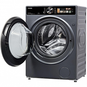 картинка Стиральная машина с паром Toshiba TW-T25BZU115MWRU(MG) серый 