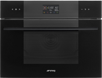 картинка Электрический духовой шкаф СВЧ Smeg SO4102M1B3 