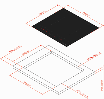 картинка Варочная панель Kuppersberg ICI 628 