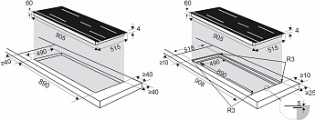 картинка Индукционная варочная панель De Dietrich DPI595ABT INFINITE BLACK 