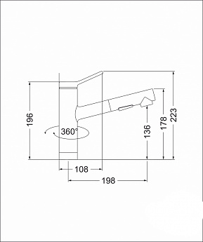 картинка Смеситель Emar EC-3012  картинка Смеситель Emar EC-3012