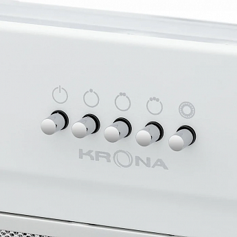 картинка Кухонная вытяжка Krona KATE 600 WHITE PB  картинка Кухонная вытяжка Krona KATE 600 WHITE PB