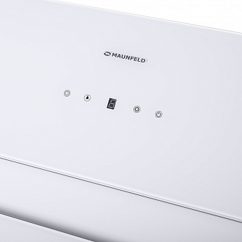 картинка Кухонная вытяжка Maunfeld MERSEY 60 INOX GLASS WHITE  картинка Кухонная вытяжка Maunfeld MERSEY 60 INOX GLASS WHITE