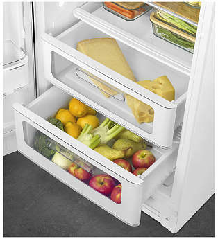 картинка Отдельностоящий холодильник Smeg FAB28LWH5  картинка Отдельностоящий холодильник Smeg FAB28LWH5