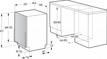 картинка Посудомоечная машина Gorenje GV561D11  картинка Посудомоечная машина Gorenje GV561D11