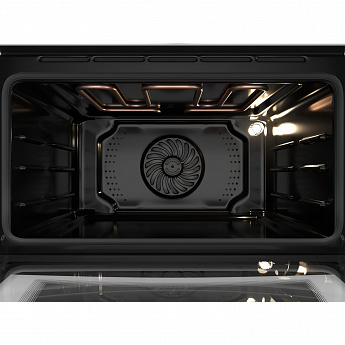 картинка Электрический духовой шкаф с функцией пароварки и СВЧ Hiberg MS-VM 5115 W SMART 