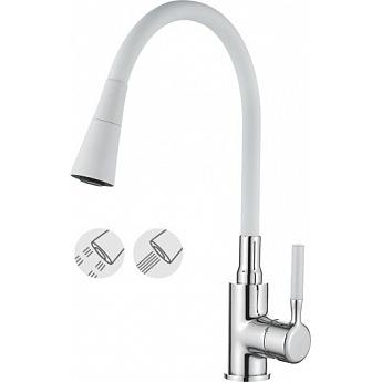 картинка Смеситель Ledeme L4199-3 белый  картинка Смеситель Ledeme L4199-3 белый