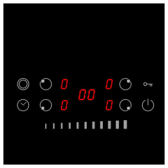 картинка Варочная панель Korting HK 62550 B 