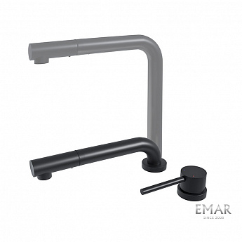 картинка Смеситель Emar ЕС - 7027 Black  картинка Смеситель Emar ЕС - 7027 Black