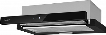картинка Кухонная вытяжка встраиваемая Weissgauff TEL 600 TC BL 