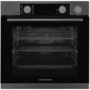 картинка Электрический духовой шкаф с функцией пара Kuppersberg KSO 610 SG  картинка Электрический духовой шкаф с функцией пара Kuppersberg KSO 610 SG