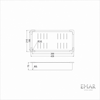 картинка Корзина Emar EMB-405  картинка Корзина Emar EMB-405