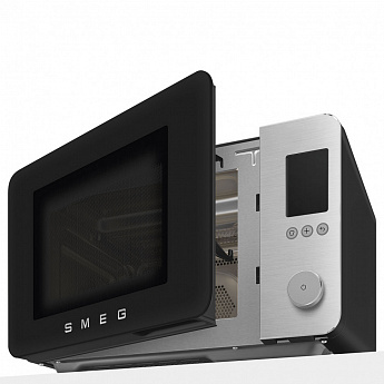 картинка Микроволновая печь отдельностоящая Smeg MOC02BLMEU 