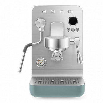 картинка Кофемашина Smeg EMC02EGMEU изумрудная матовая  картинка Кофемашина Smeg EMC02EGMEU изумрудная матовая